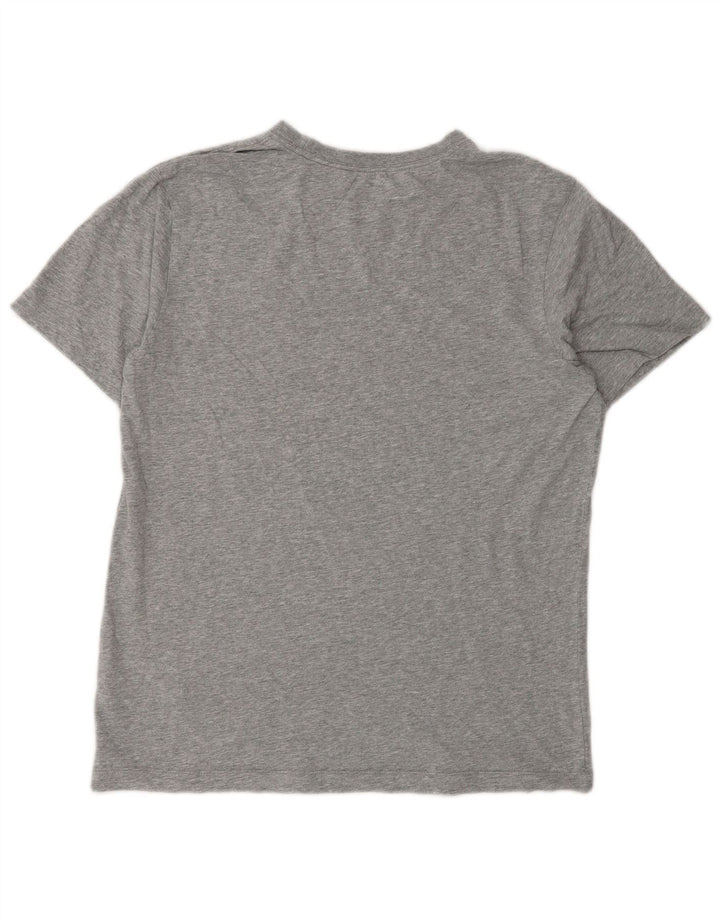 Nike Herren T-Shirt Top Small Grau Baumwolle