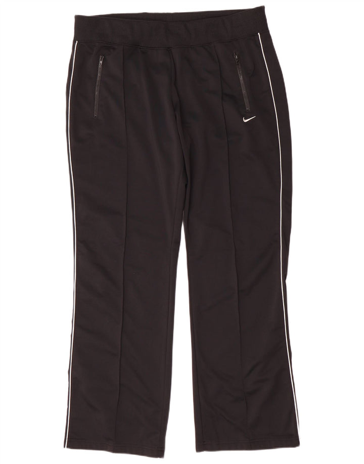 Nike Herren-Trainingshose XL, schwarzes Polyester