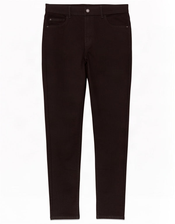 Marks & Spencer Damen The Ivy Skinny Jeans UK 14 Large W32 L30 Schwarz