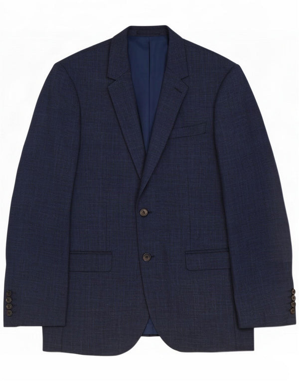 Marks & Spencer Herren-Blazer mit 2 Knöpfen, UK 40, mittleres Marineblau
