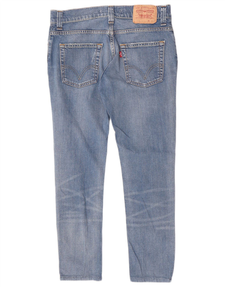 Levi's Damen 511 Slim Jeans W32 L26 Blaue Baumwolle