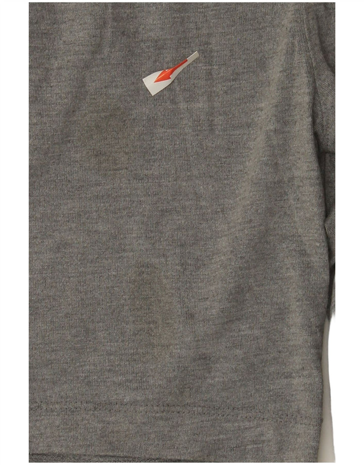 Nike Jungen-Sportshorts mit Standard-Passform, 12–13 Jahre, groß, graues Polyester