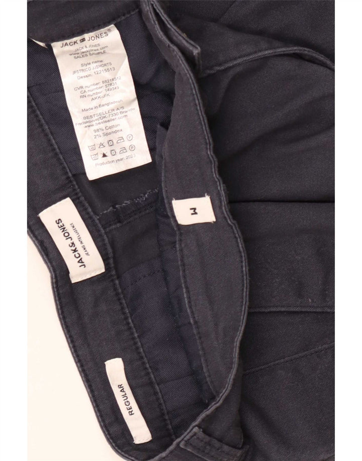 Jack & Jones Damen-Chinoshorts mit normaler Passform, Größe M, W30, Marineblau, Baumwolle