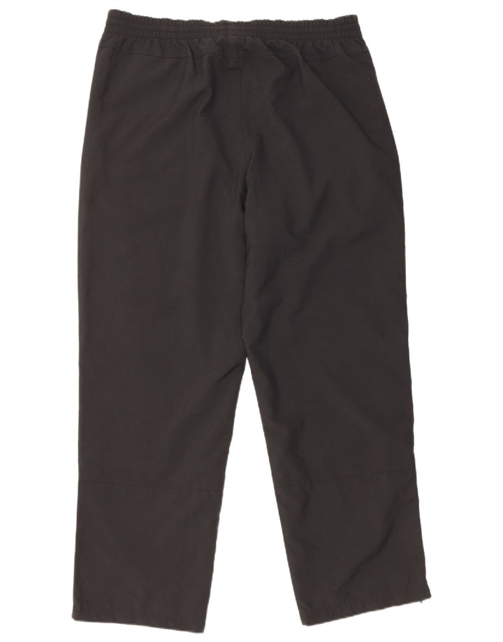 Adidas Herren-Trainingshose, groß, aus schwarzem Polyester