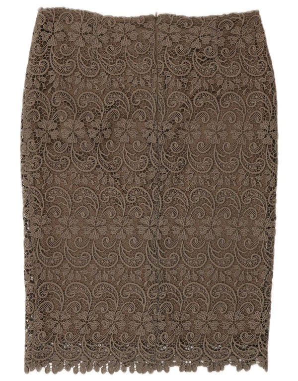 Marks & Spencer Damen Autograph Straight Rock UK 12 Medium W30 Khaki