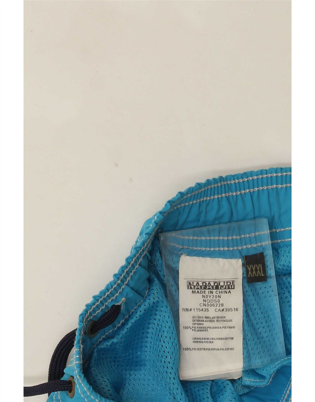 Napapijri Herren Badeshorts 3XL Blau Polyamid