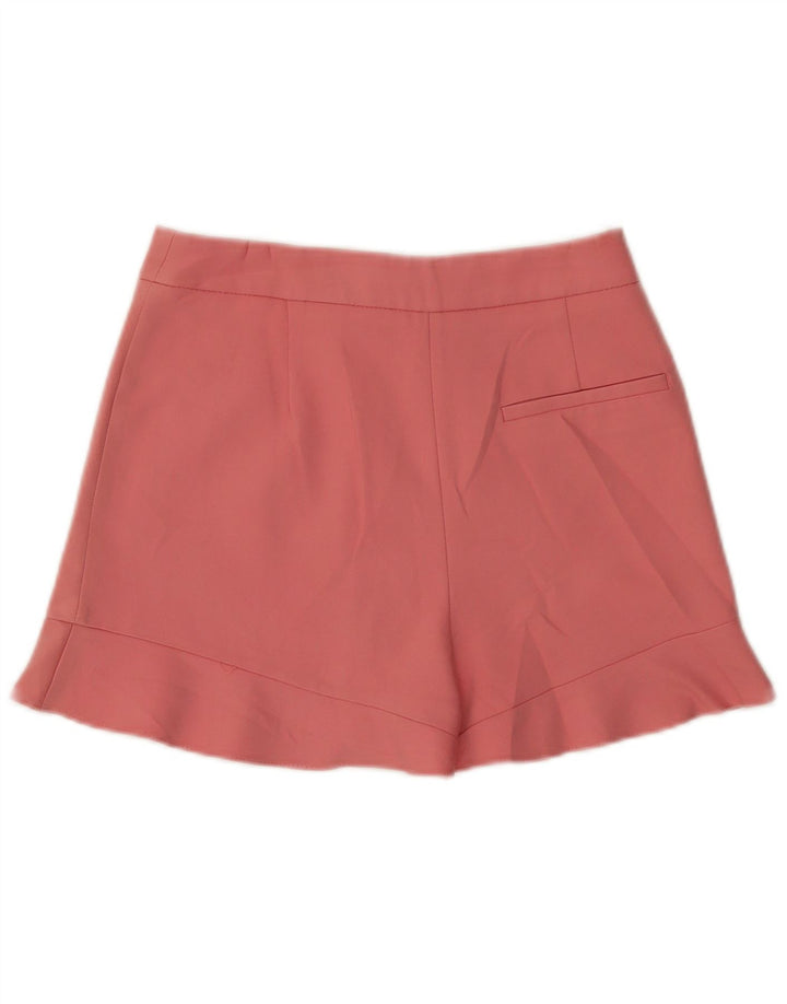 Zara Damen Hotpants Small W26 Rosa Baumwolle