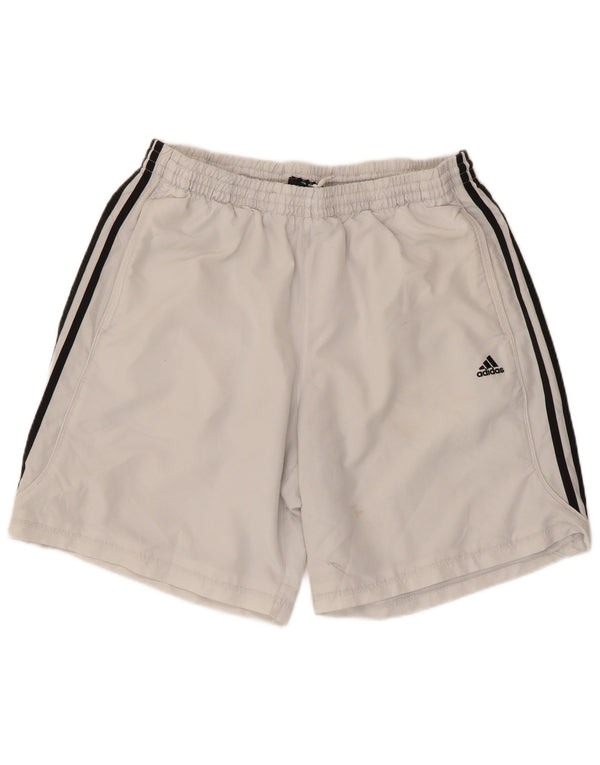 Adidas Herren Sport Shorts XL Weiß Polyester
