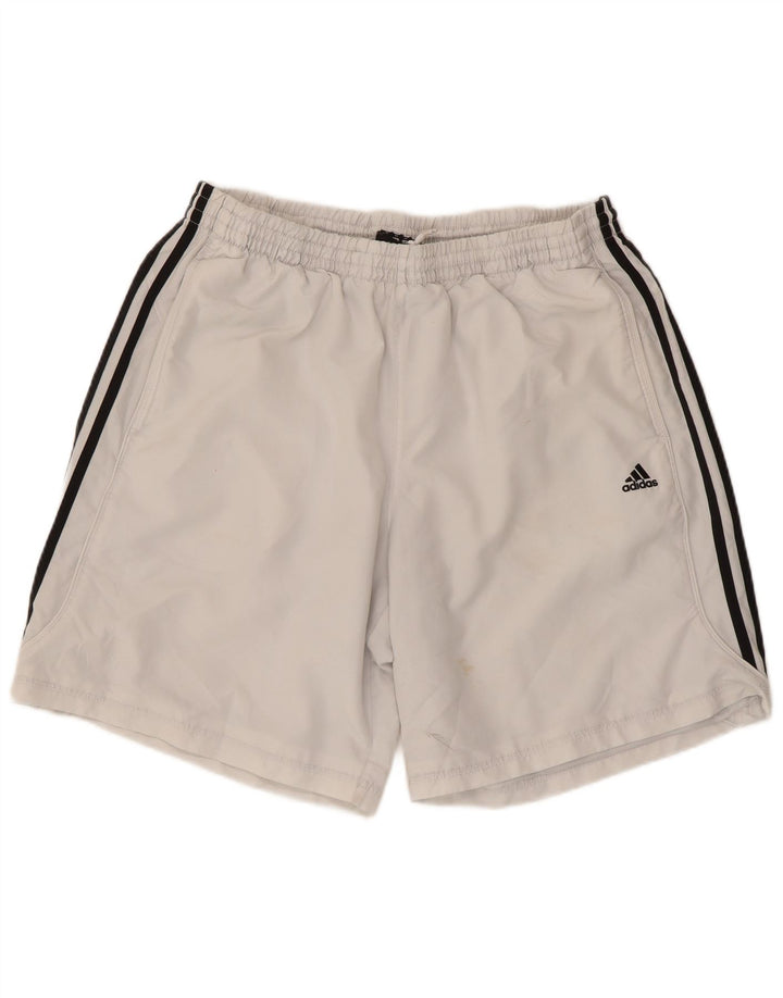 Adidas Herren Sport Shorts XL Weiß Polyester