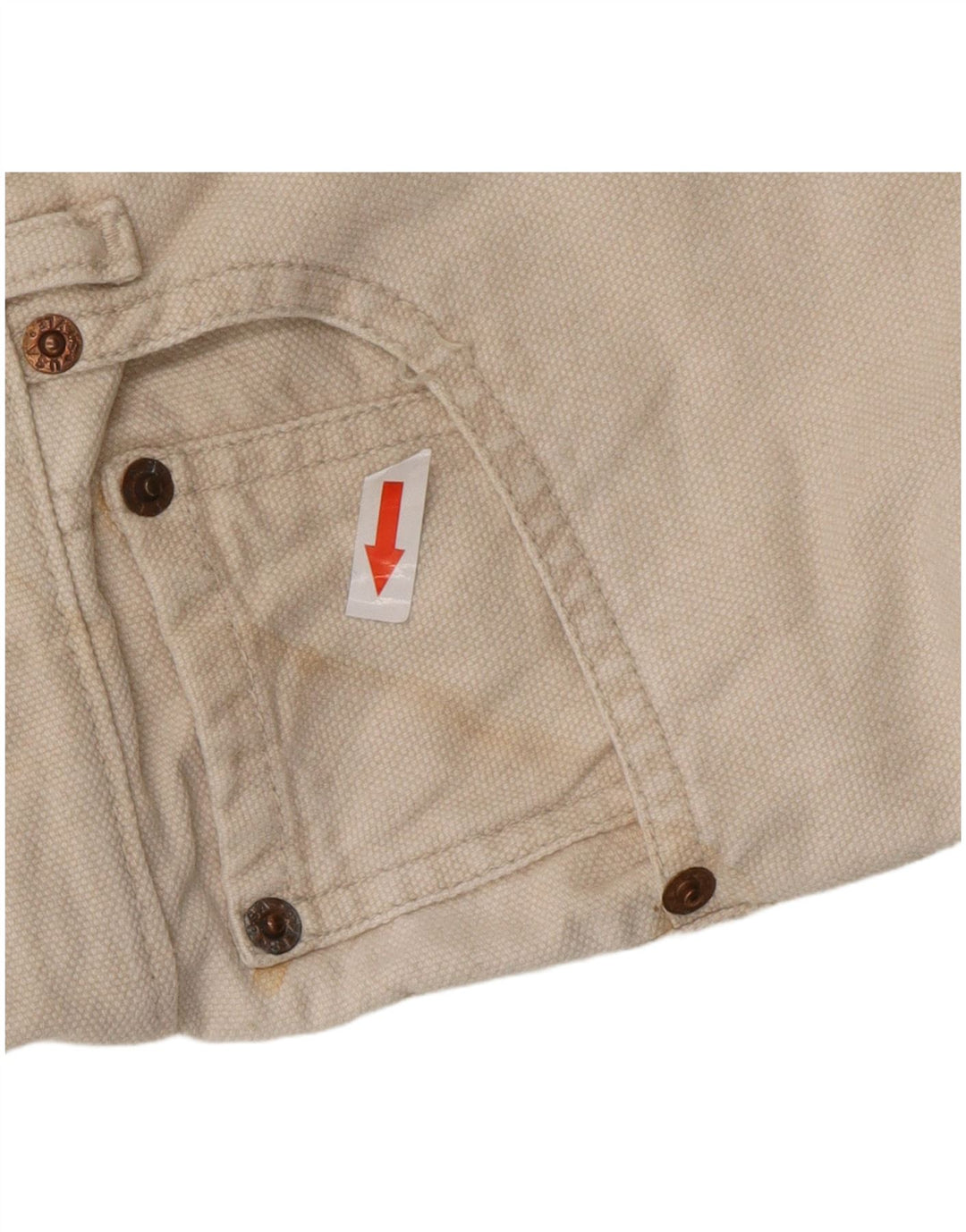 LEVI'S Herren 501 Straight Casual Hose W32 L30 Weiß