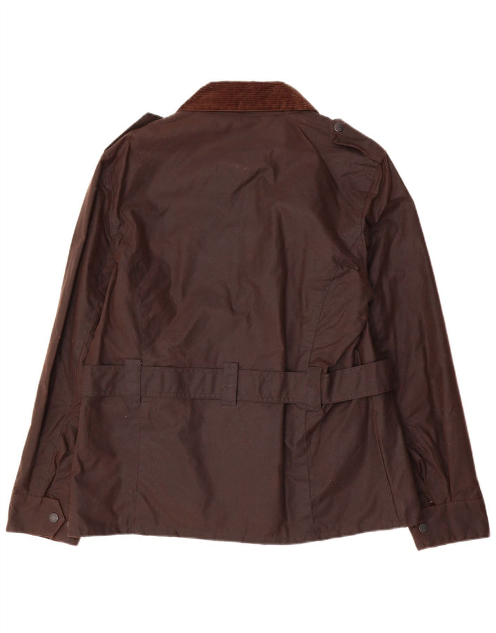 MC Orvis Damenjacke aus gewachster Baumwolle IT 40/42 mittelbraune Baumwolle