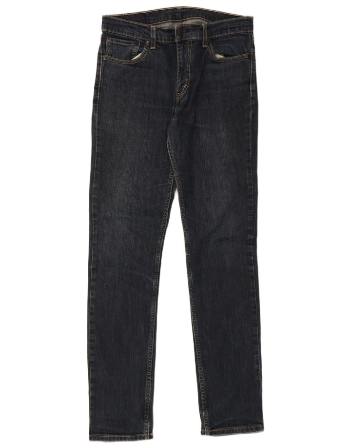Levi's Herren 511 Slim Jeans W32 L34 Marineblaue Baumwolle