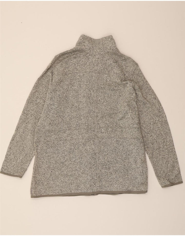 EDDIE BAUER Womens Tracksuit Top Jacket UK 20 2XL Grey Polyester Vintage Eddie Bauer and Second-Hand Eddie Bauer from Messina Hembry 