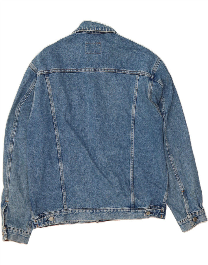AMERICANINO Womens Denim Jacket UK 16 Large Blue Cotton Vintage Americanino and Second-Hand Americanino from Messina Hembry 