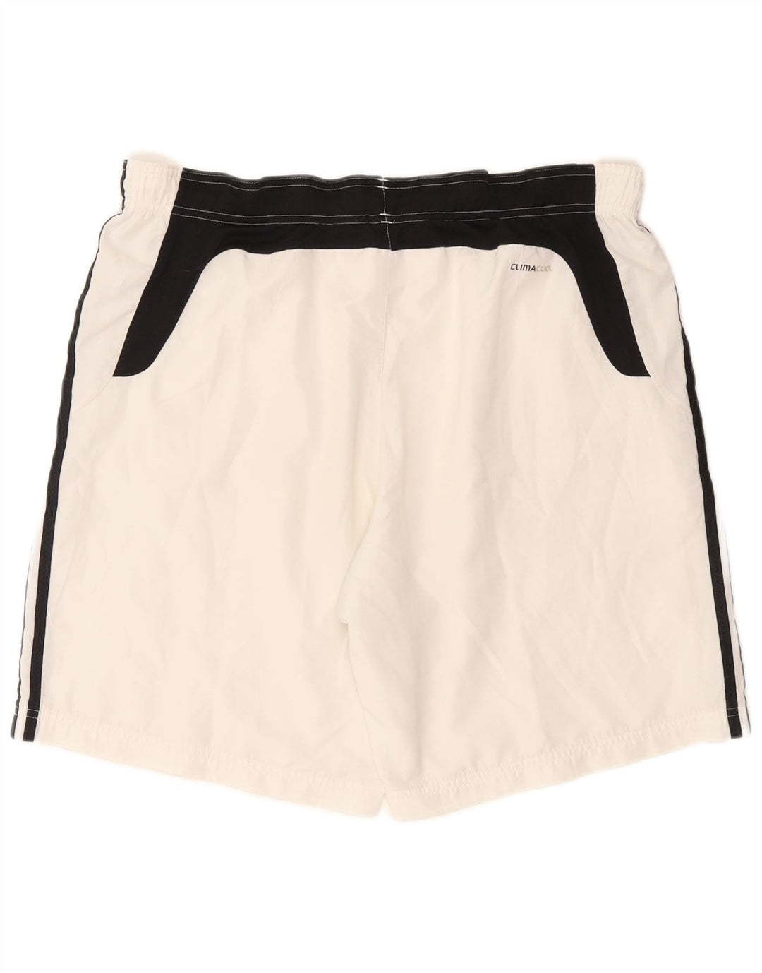 Adidas Herren Climacool Badeshorts, groß, weißes Farbblock-Polyester