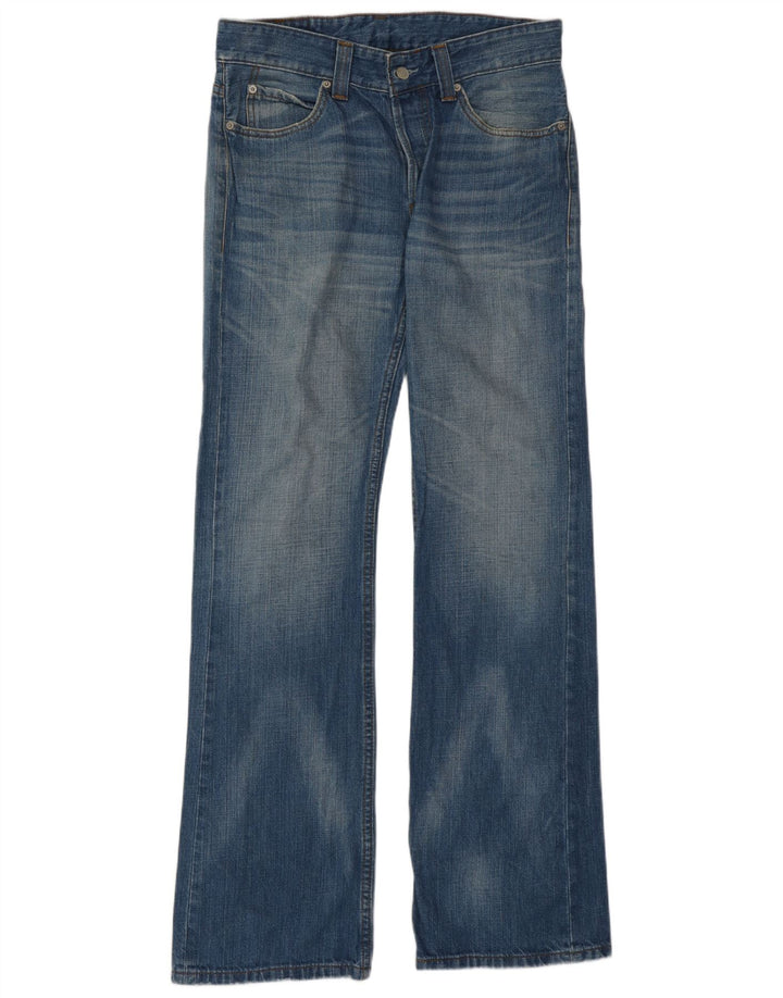 Levi's Herren 514 Bootcut Jeans W32 L34 Blaue Baumwolle