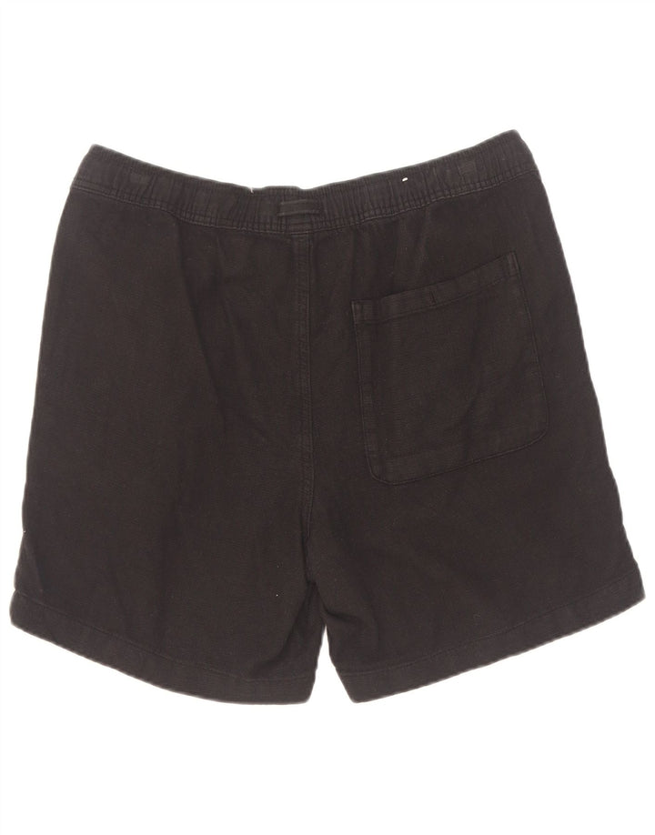 Zara Herren-Sportshorts, mittelgroß, schwarze Baumwolle