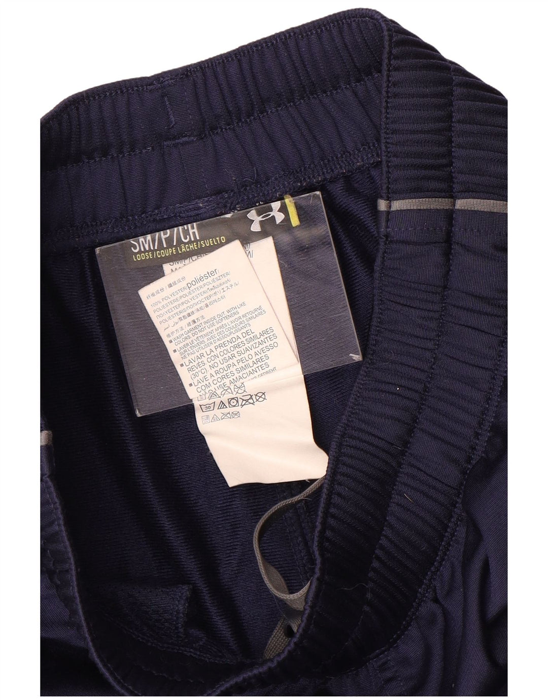 Under Armour Herren-Trainingshose, Jogginghose, klein, marineblau, Polyester