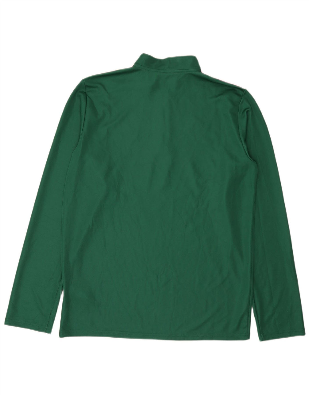 Adidas Herren Aeroready Zip Neck Pullover Trainingsanzug Top Large Grün Polyester