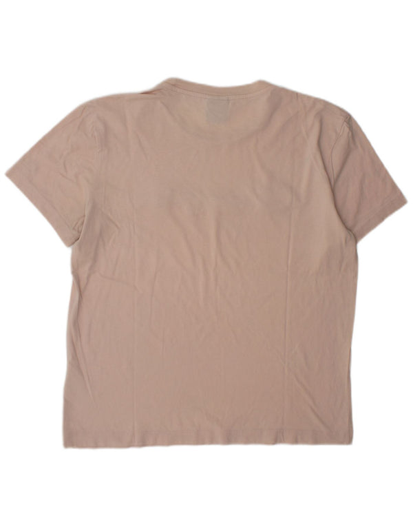 Champion Herren-T-Shirt mit Grafik, Mittelrosa, Baumwolle