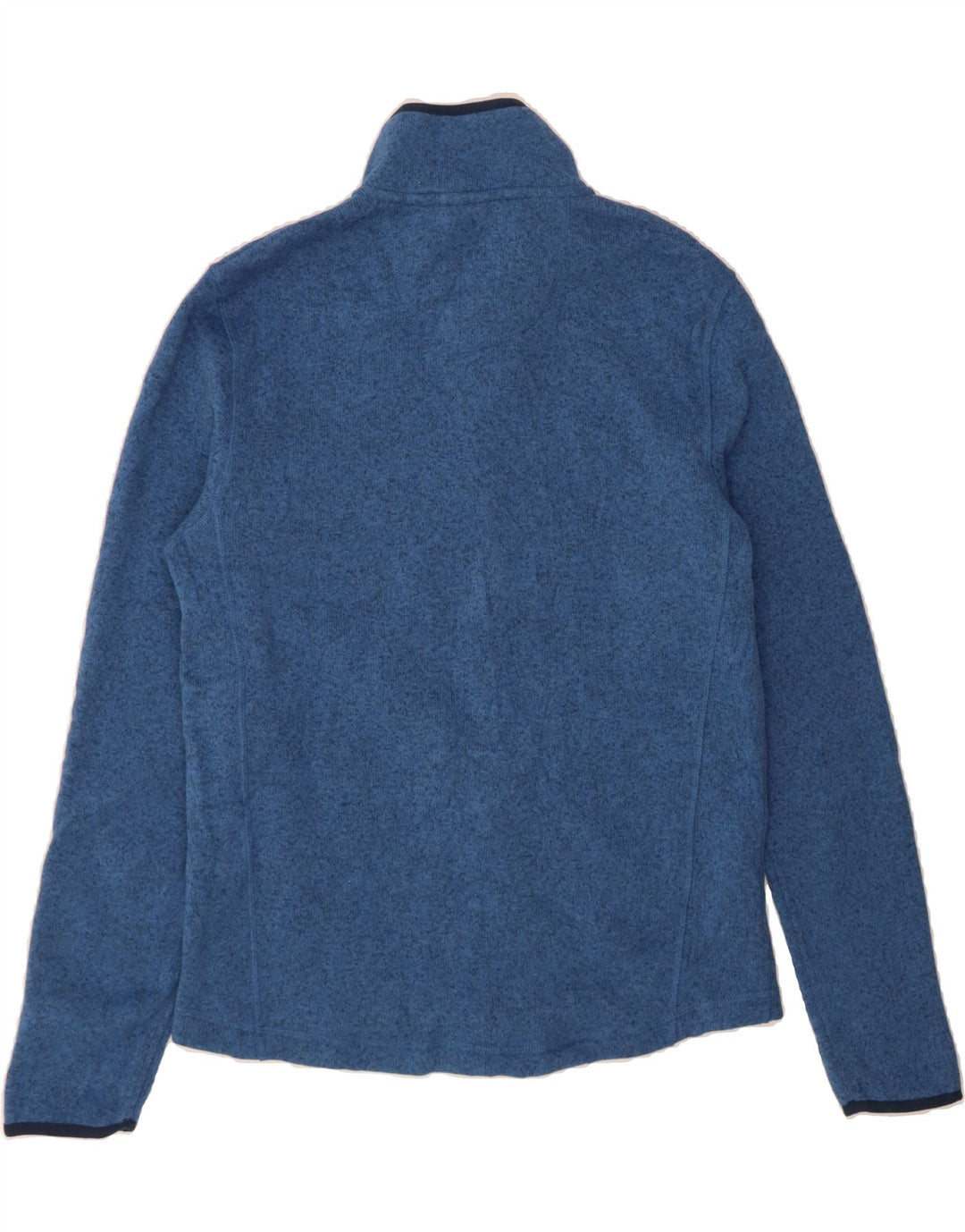L.L.BEAN Mens Slightly Fitted Tracksuit Top Jacket Medium Blue Flecked Vintage L.L.Bean and Second-Hand L.L.Bean from Messina Hembry 