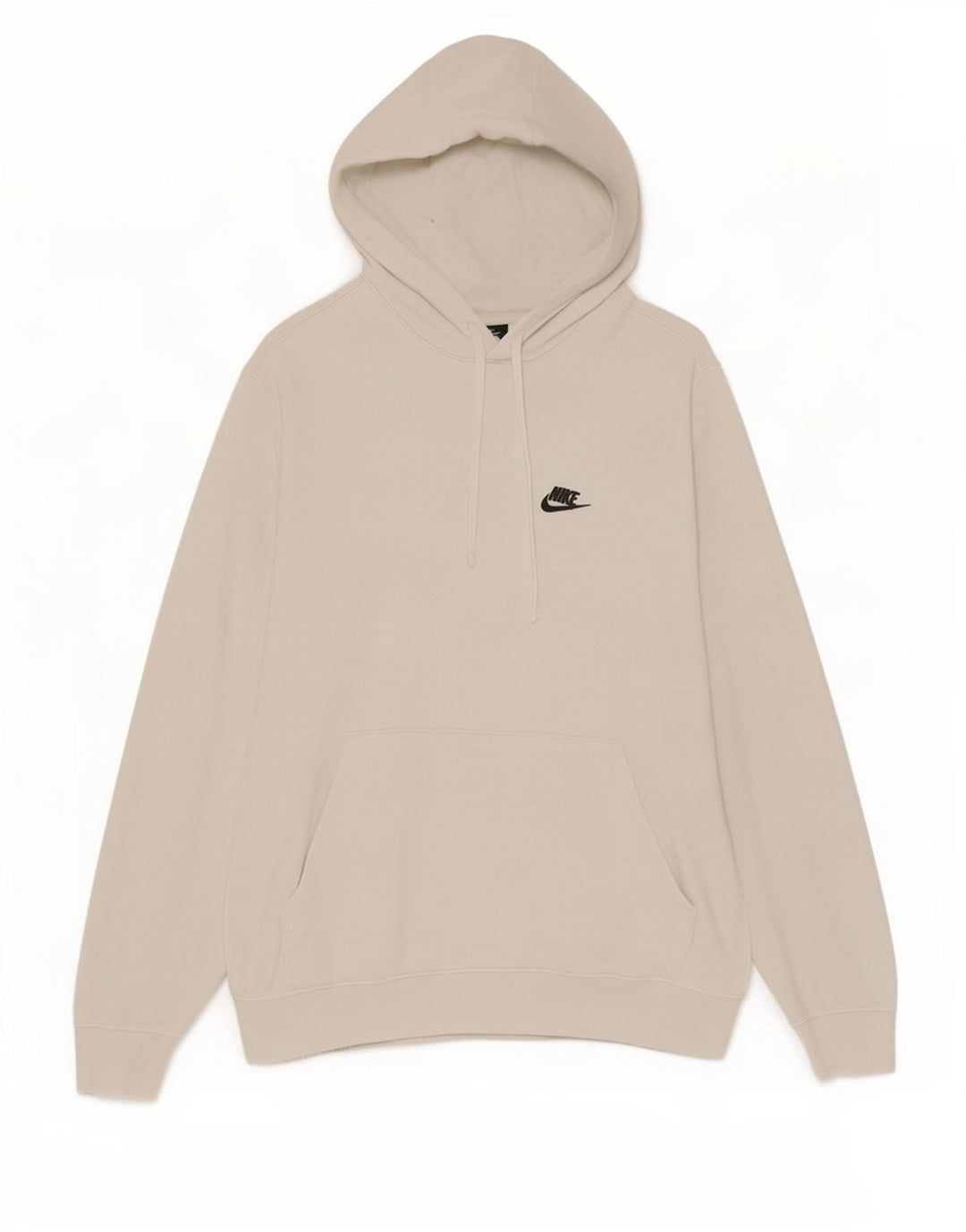 Nike Herren Kapuzenpullover, groß, aus weißer Baumwolle