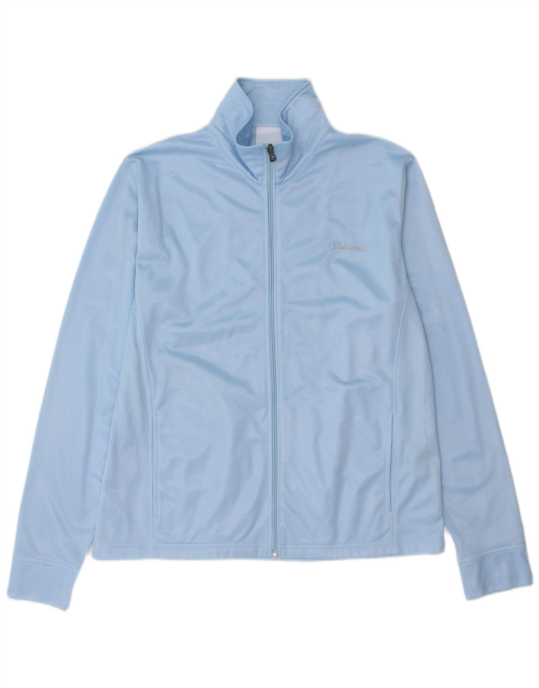 Diadora Damen-Trainingsanzug-Oberteiljacke UK 18 XL Blaues Polyester