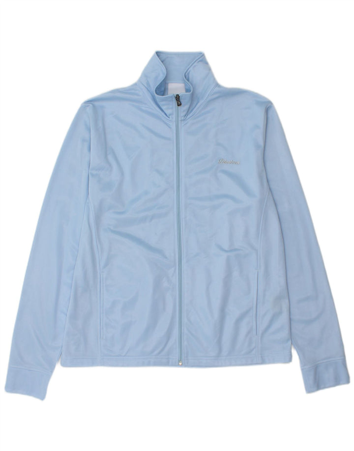 Diadora Damen-Trainingsanzug-Oberteiljacke UK 18 XL Blaues Polyester