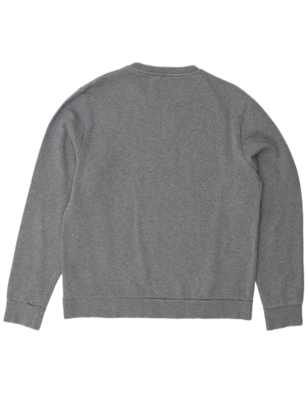 HACKETT Herren-Sweatshirt mit klassischer Passform und Grafik, mittelgraue Baumwolle