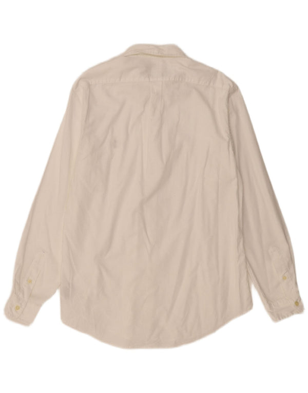 Ralph Lauren Herren-Slim-Fit-Hemd XL aus weißer Baumwolle