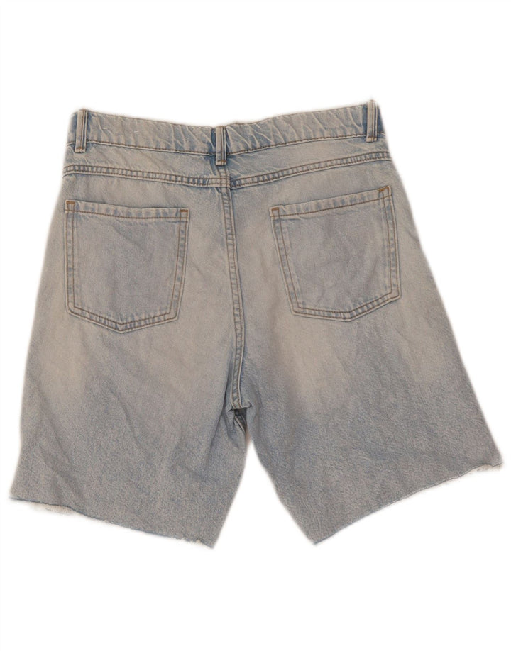 ZARA Jeansshorts im Distressed-Look für Jungen, 13–14 Jahre, W28, blaue Baumwolle