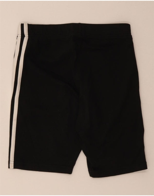 Adidas Damen Sport Shorts UK 8/10 Small Schwarz