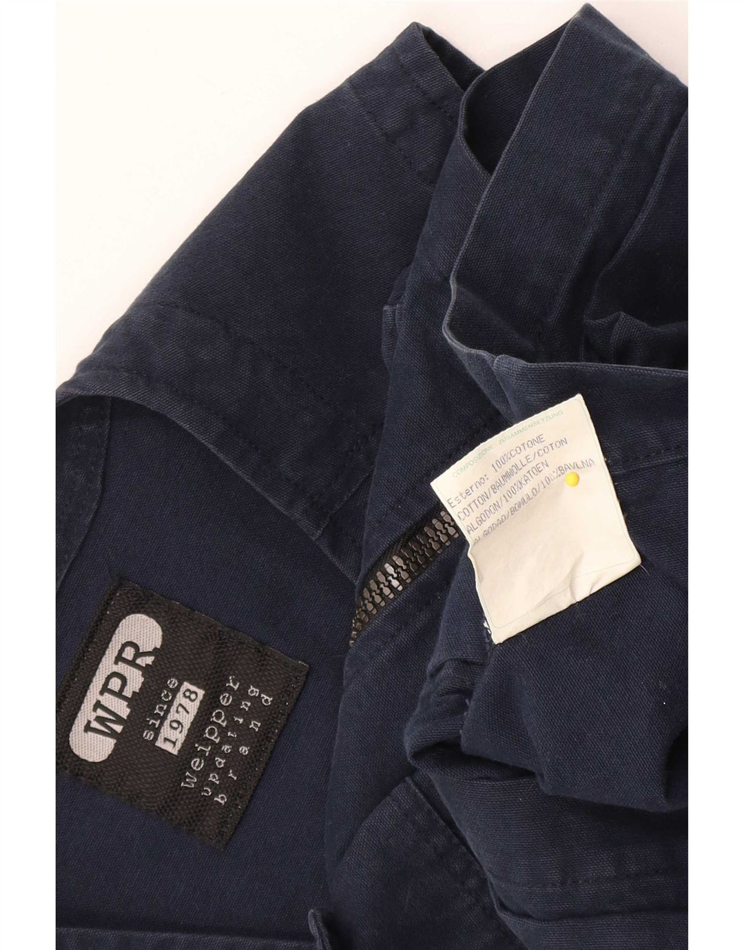 Weipper Herren-Utility-Gilet UK 38, mittelmarineblaue Baumwolle