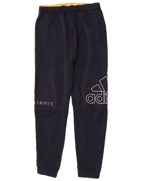 Adidas Jungen Drei Streifen Trainingshose Jogger 13-14 Jahre Marineblau