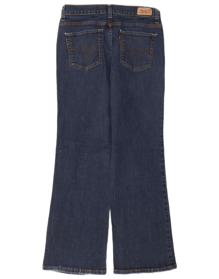Levi's Damen 512 Perfectly Slim Bootcut Jeans W31 L30 Blaue Baumwolle
