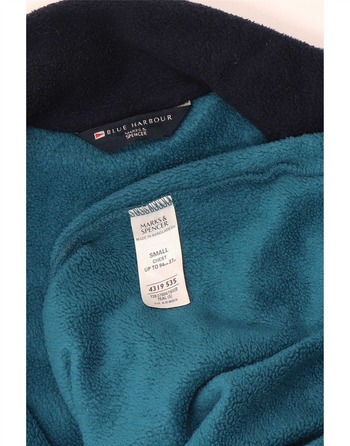 Marks & Spencer Herren Blue Harbour Fleecejacke UK 36 Small Polyester