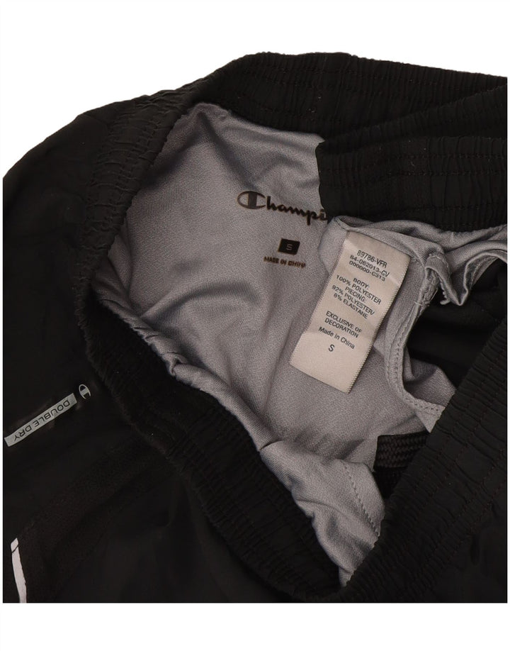 Champion Herren-Sportshorts, Größe S, Schwarz, Polyester
