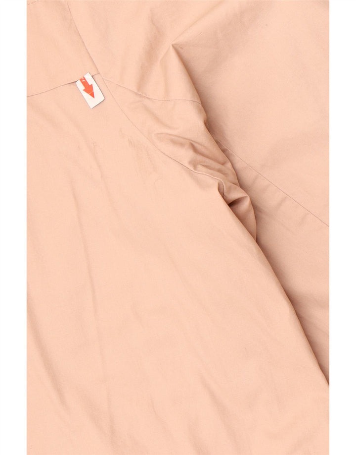 Marks & Spencer Damen-Parka mit Kapuze, UK 14, Größe L, Rosa, Baumwolle