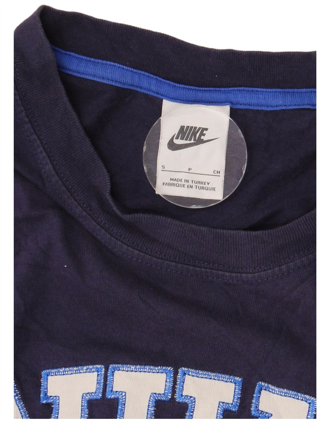 NIKE Herren-T-Shirt mit Grafik, Größe S, Marineblau