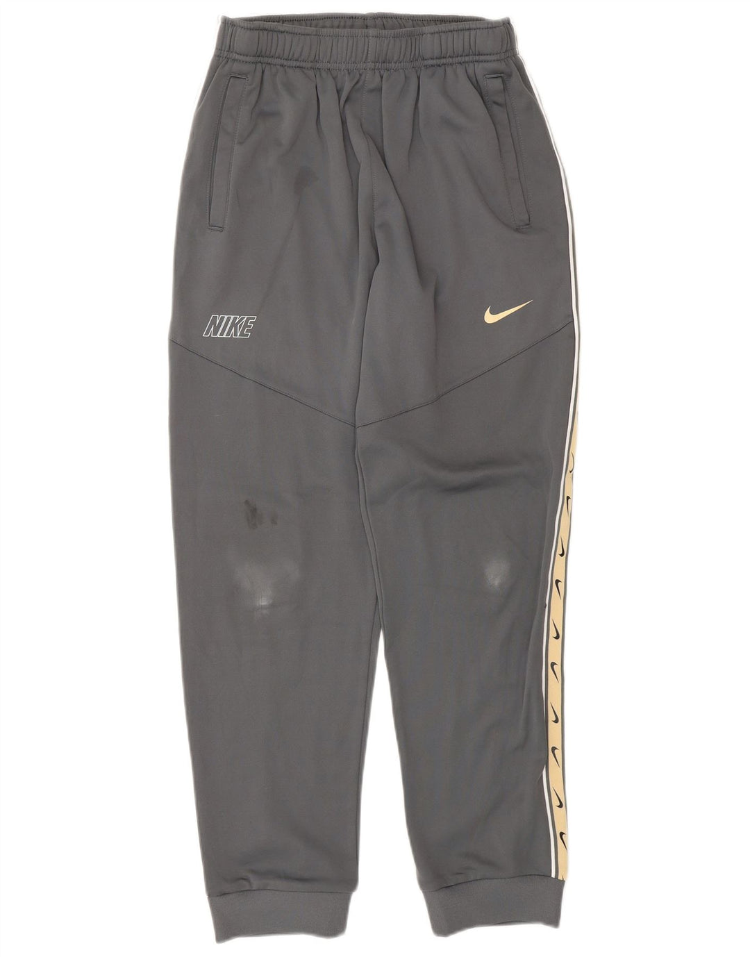 NIKE Jungen Dri Fit Graphic Trainingshose Jogger 13–14 Jahre XL Grau