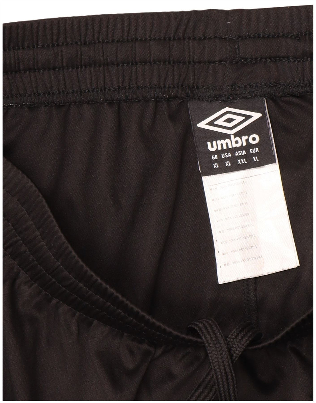 Umbro Herren Sportshorts XL Schwarz Polyester