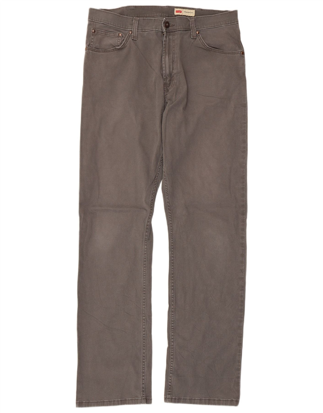 WRANGLER Gerade Freizeithose für Herren, W36, L33, Grau
