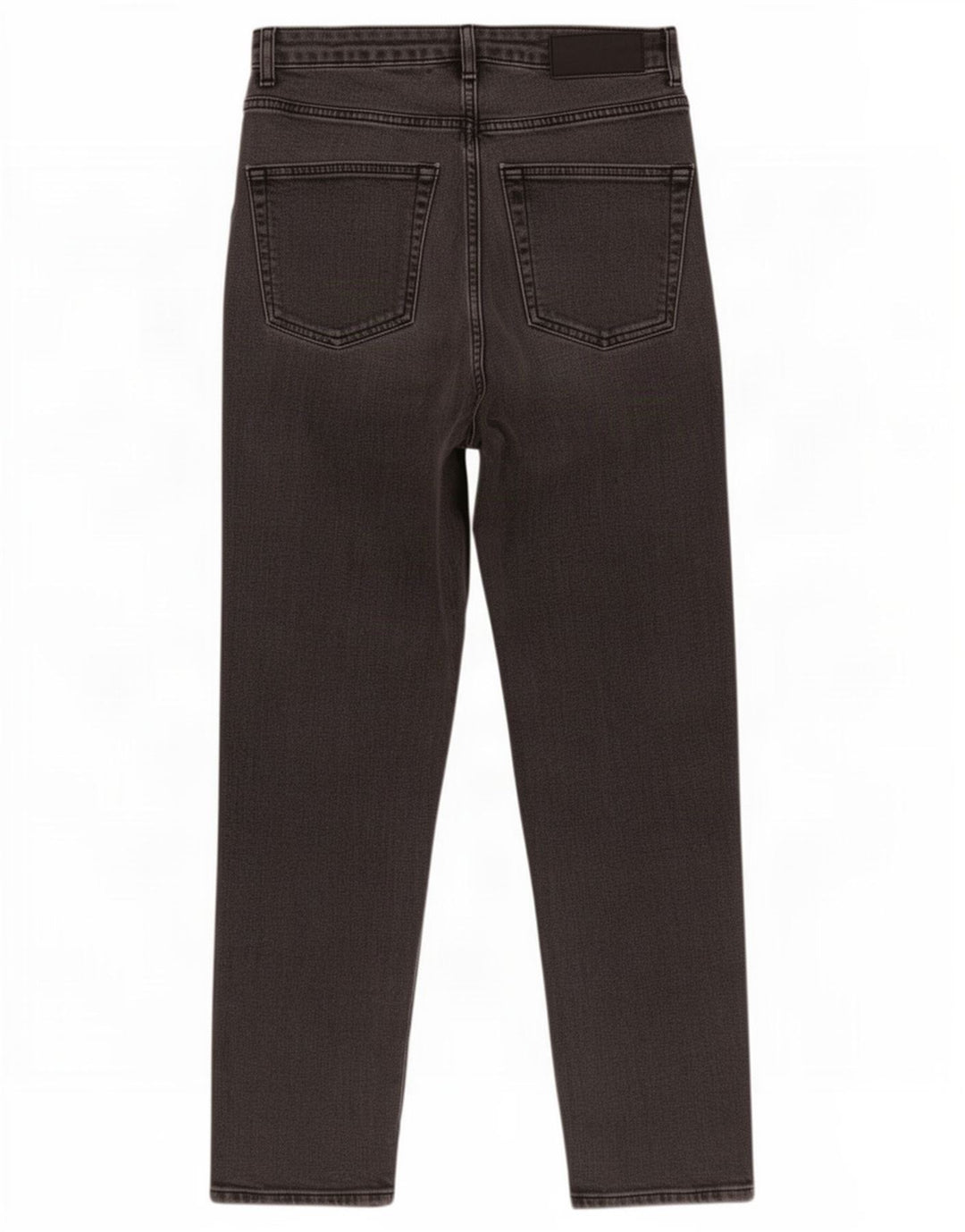 Topshop Damen Slim Jeans W26 L30 Graue Baumwolle