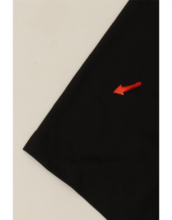 Nike Herren Poloshirt 2XL Schwarz Polyester