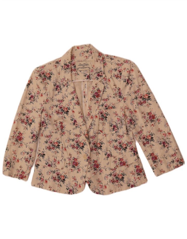 Zara Damen-Blazerjacke mit 1 Knopf, Gr