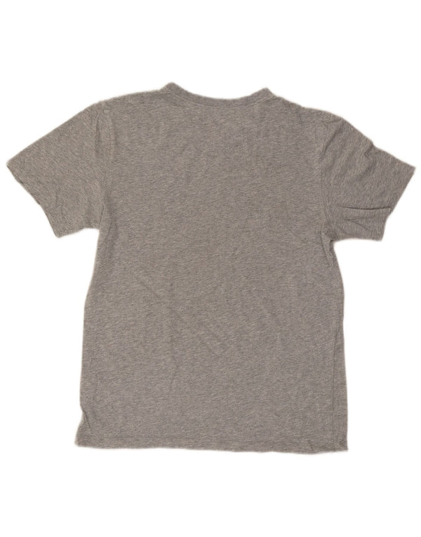 Nike Herren T-Shirt Top Small Grau gefleckte Baumwolle