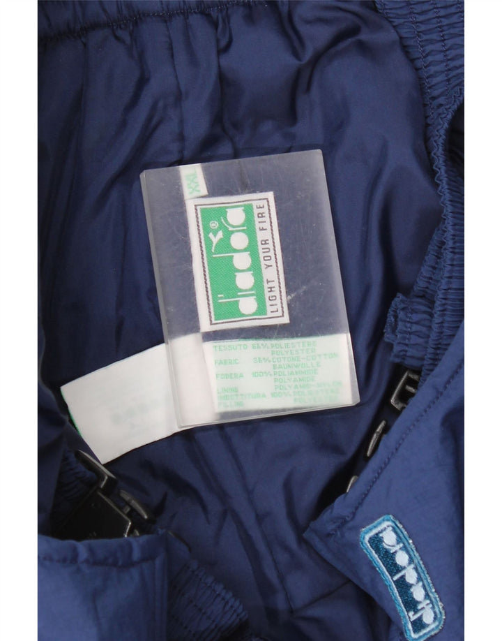 Diadora Damen Latzhose Skihose UK 20 2XL Blau Polyester