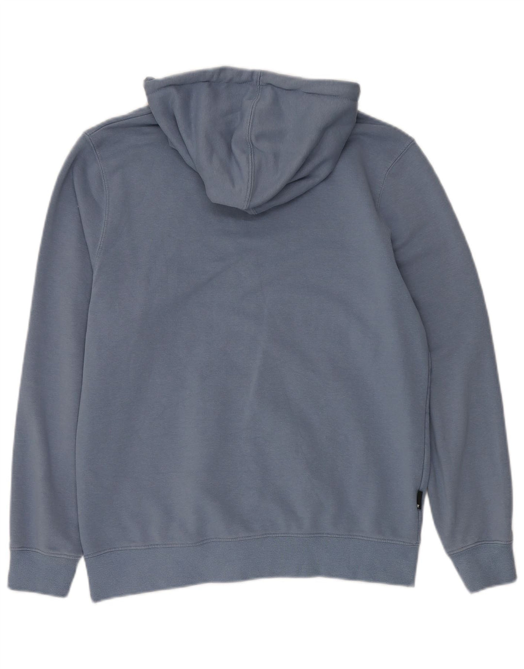 ELEVEN DEGREES Herren-Kapuzenpullover mit Reißverschluss, klein, aus blauer Baumwolle
