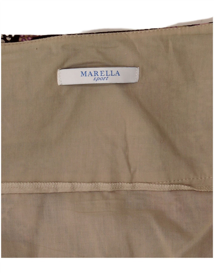 Marella Damen-Minirock W32, groß, mehrfarbig, mit Blumenmuster