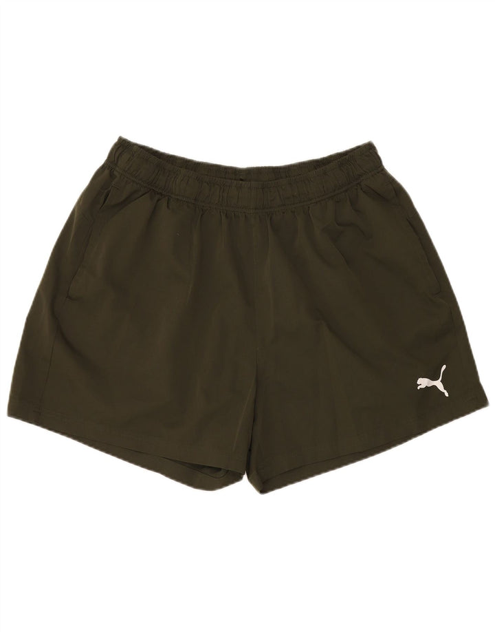 Puma Herren Sportshorts 2XL Khaki Polyester